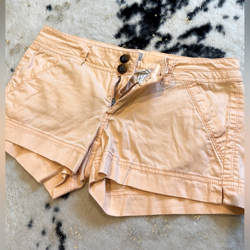 BKE Peach Blush Cotton Womens Shorts